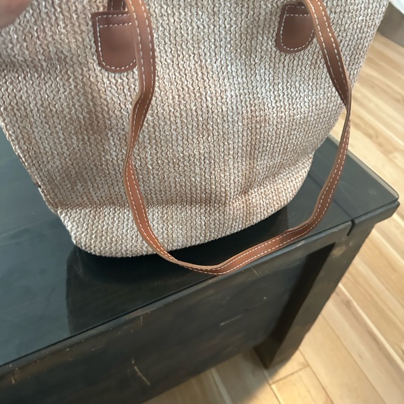 Jute Tote Bag. New - Picture 2 of 3